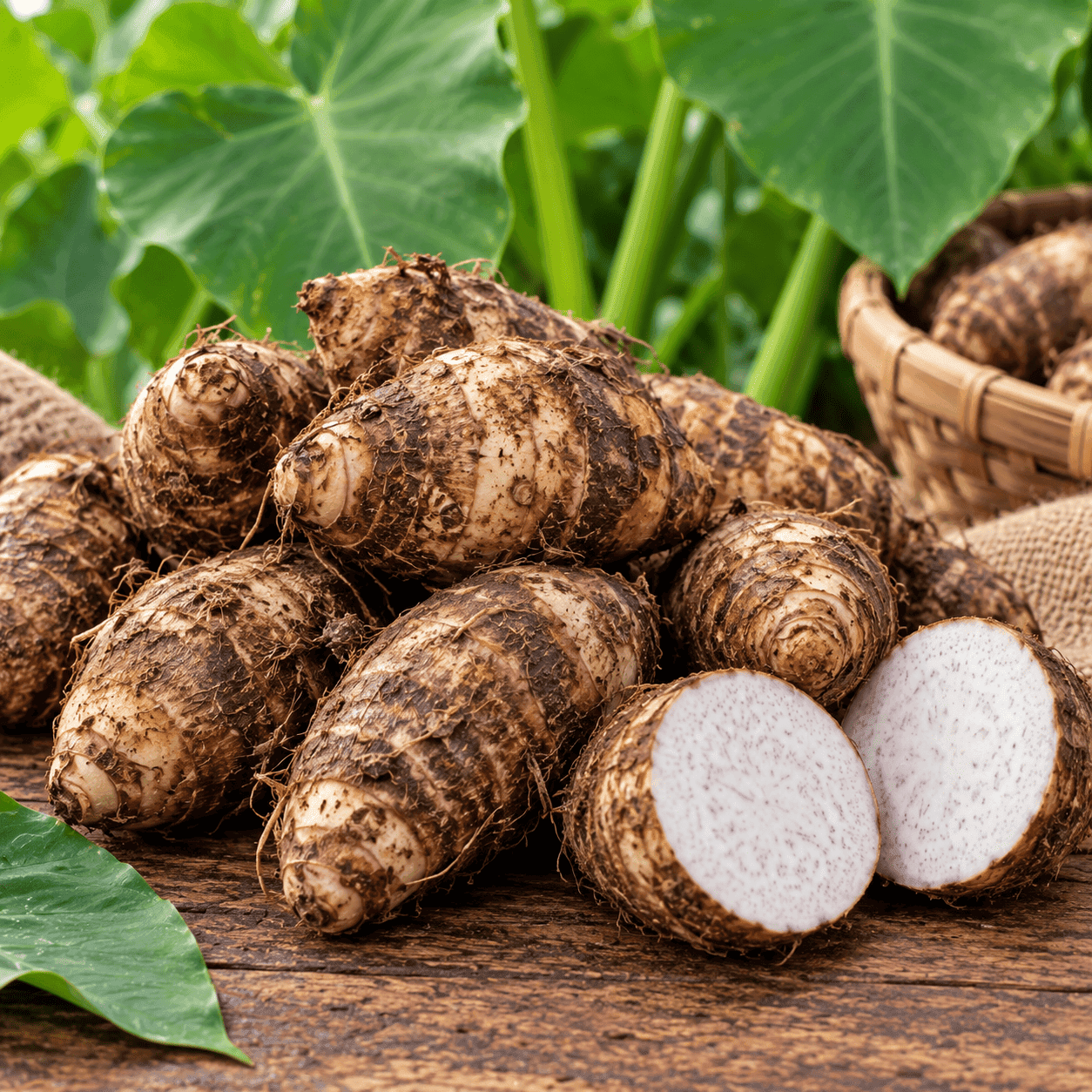 Taro Root 2
